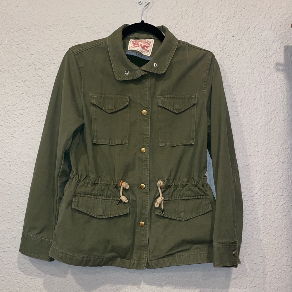 Levi's Utility Jacket In Olive - image 1